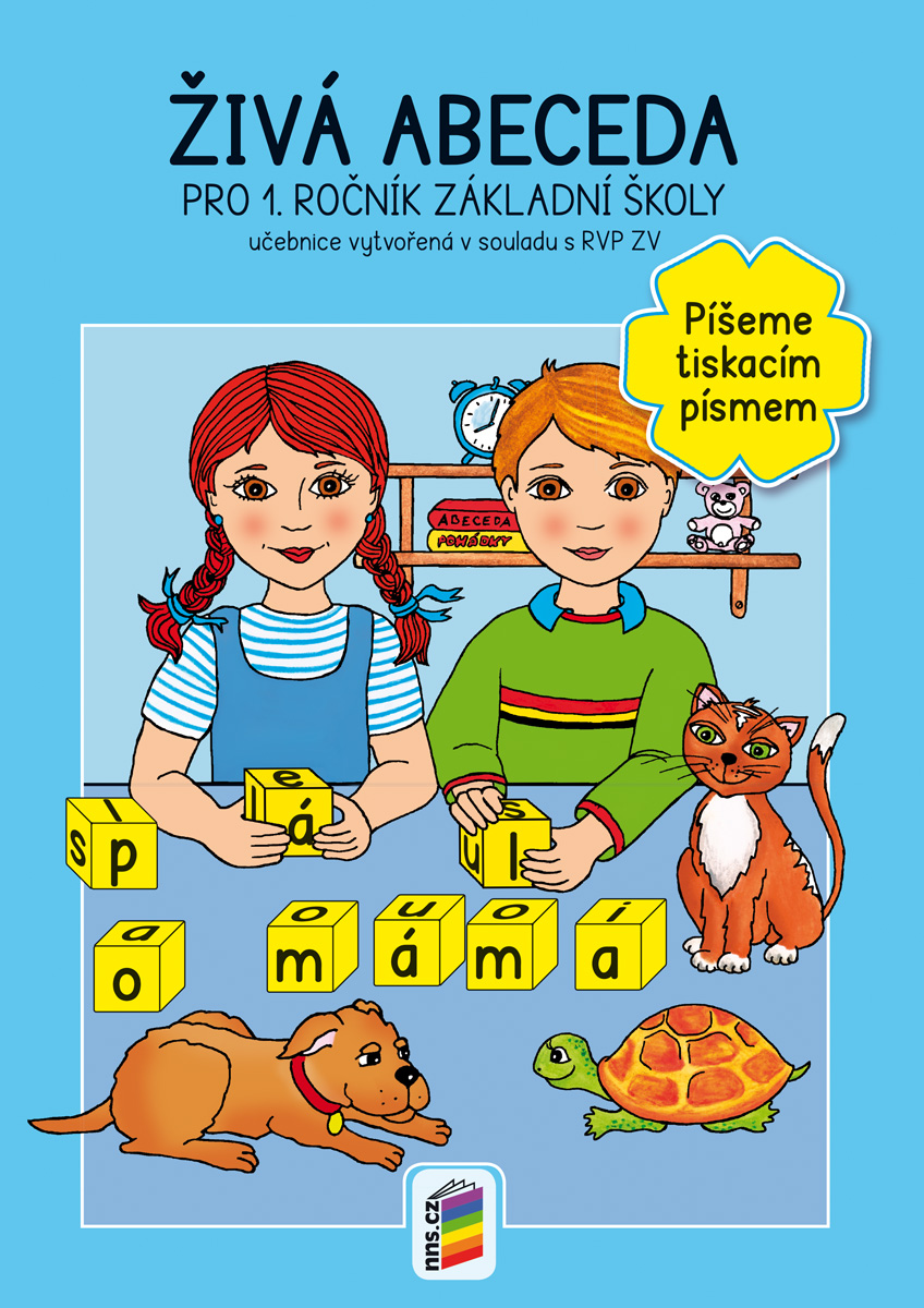 Živá abeceda - píšeme tiskacím písmem
