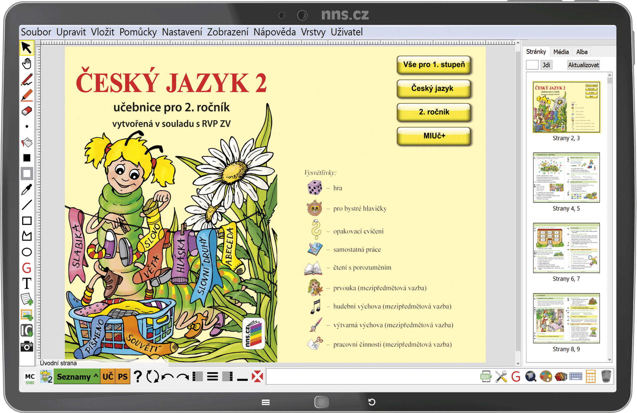Český jazyk 2 MIUč - Nová škola s.r.o. 2551