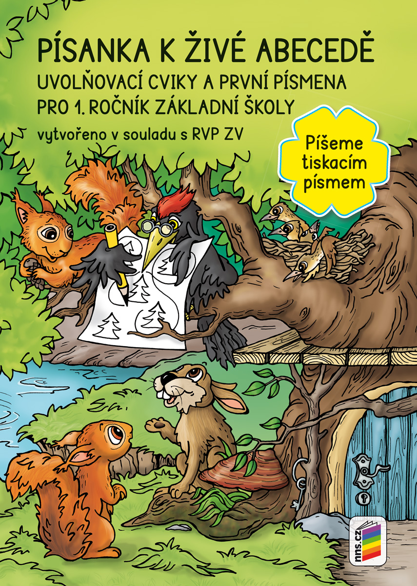 Písanka k Živé abecedě - píšeme tiskacím písmem