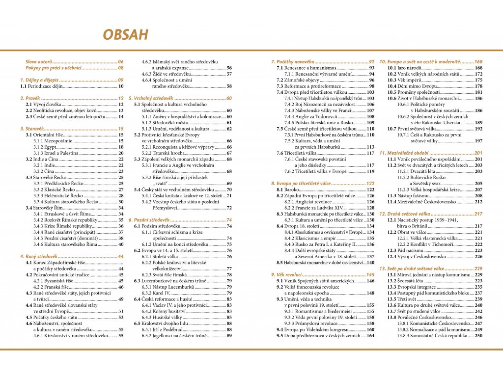 Nový Dějepis pro SOŠ