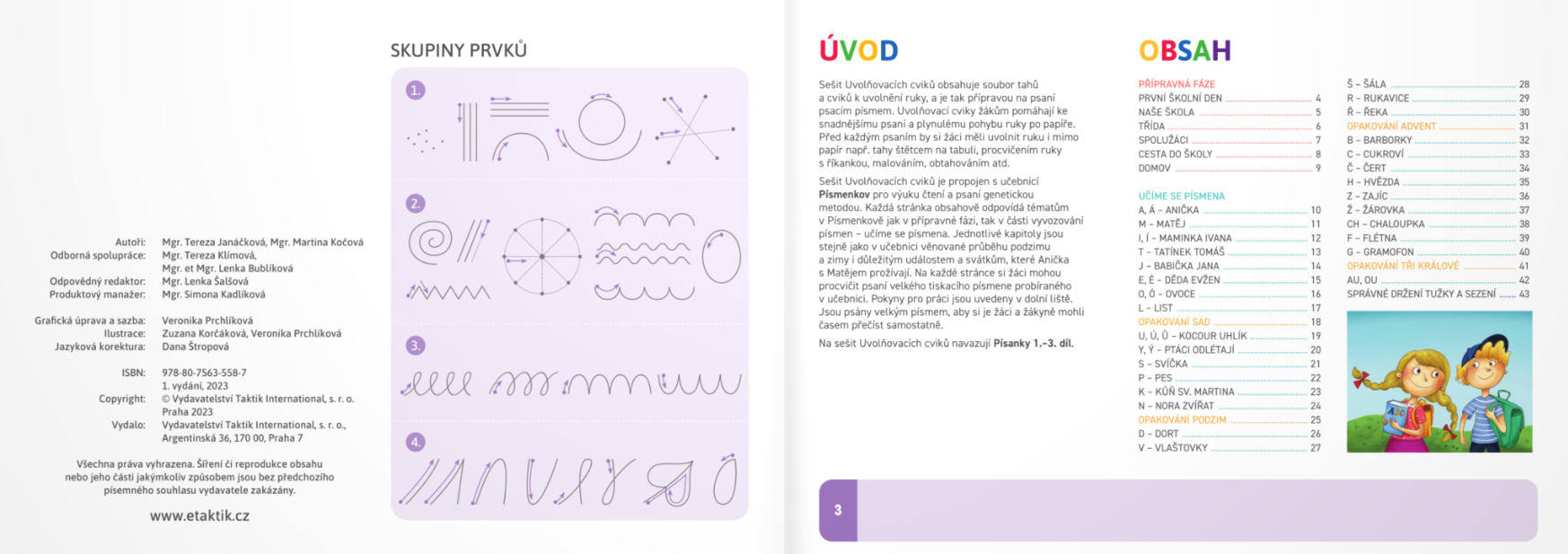 Uvolňovací cviky pro Písmenkov