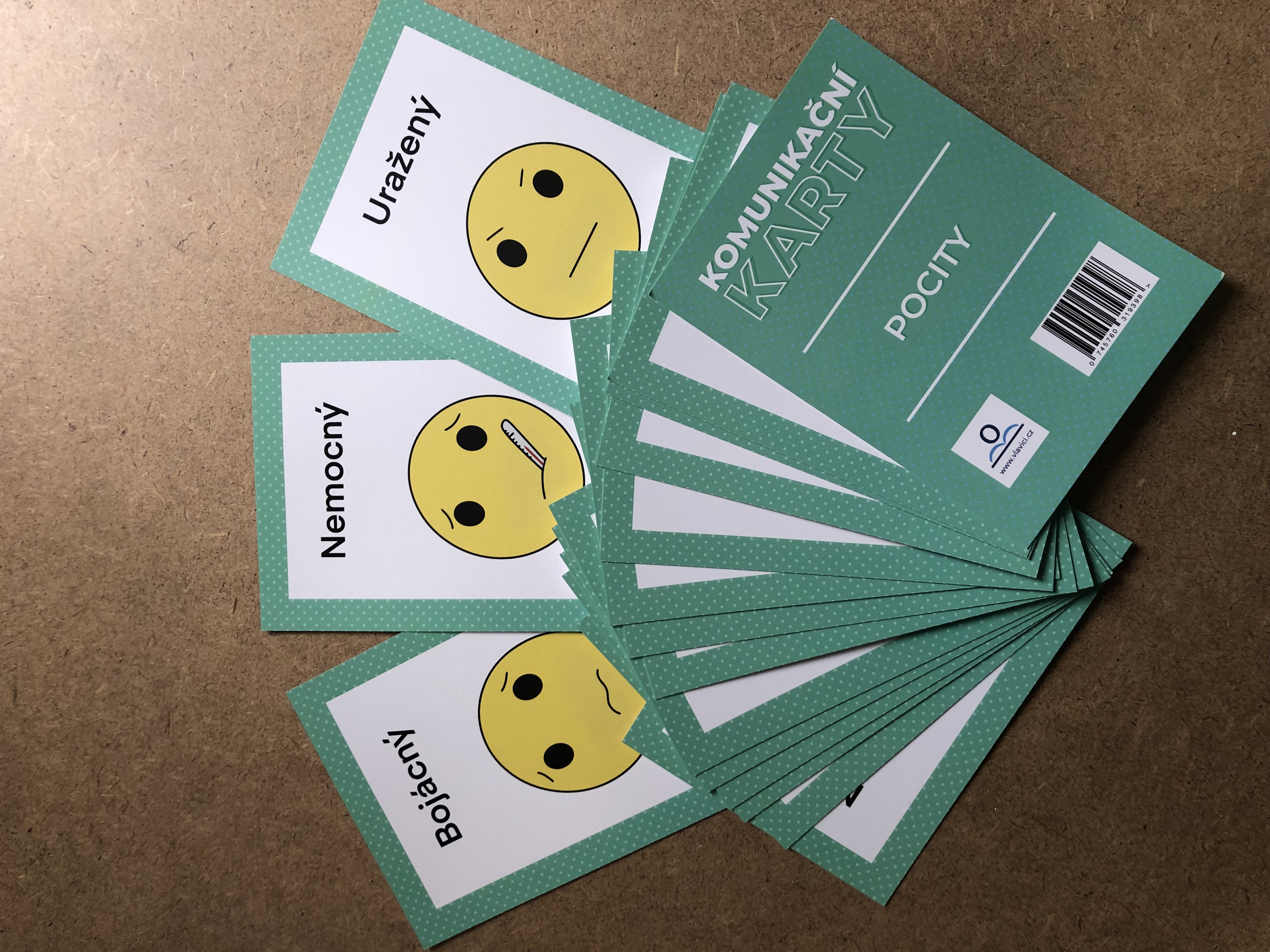 Komunikační karty - pocity