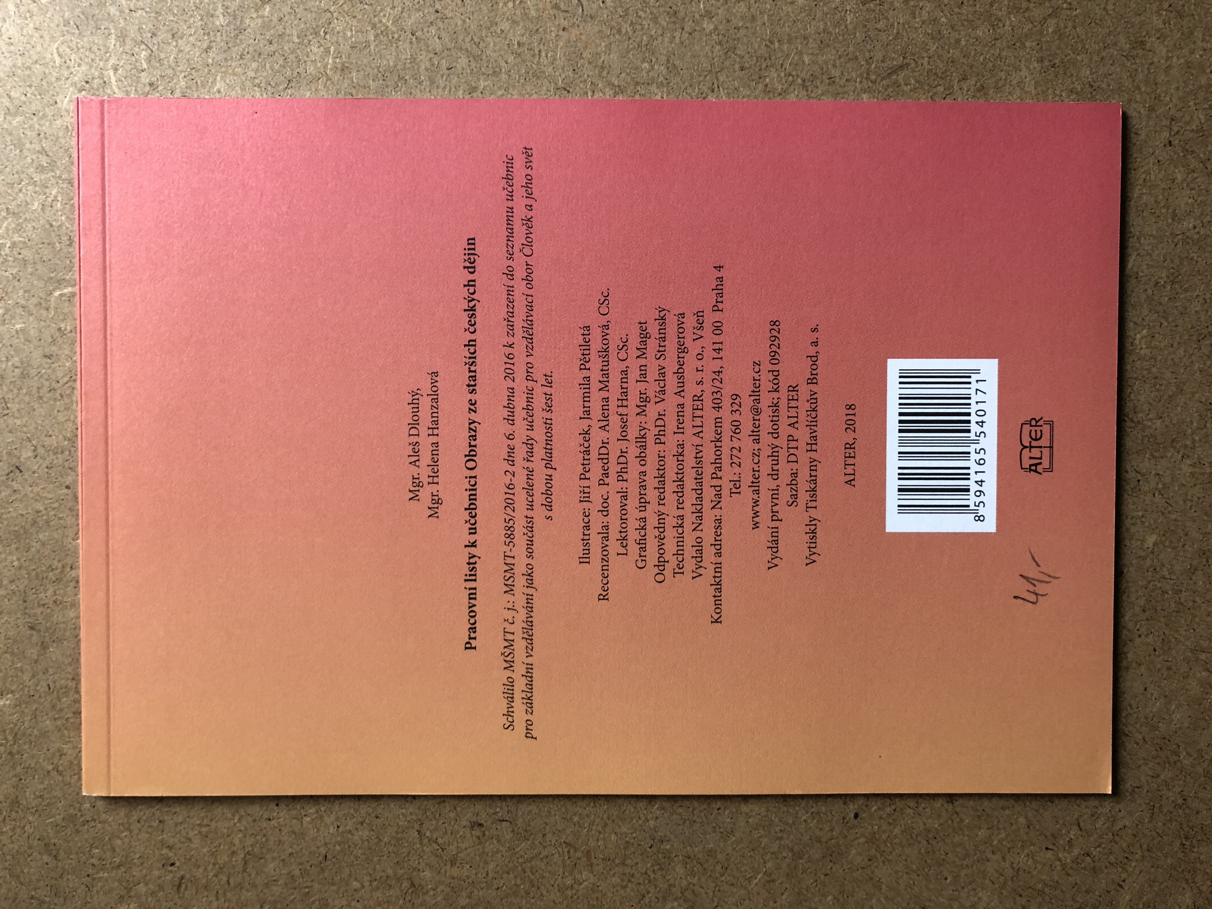 Obrazy ze starších českých dějin - pracovní listy