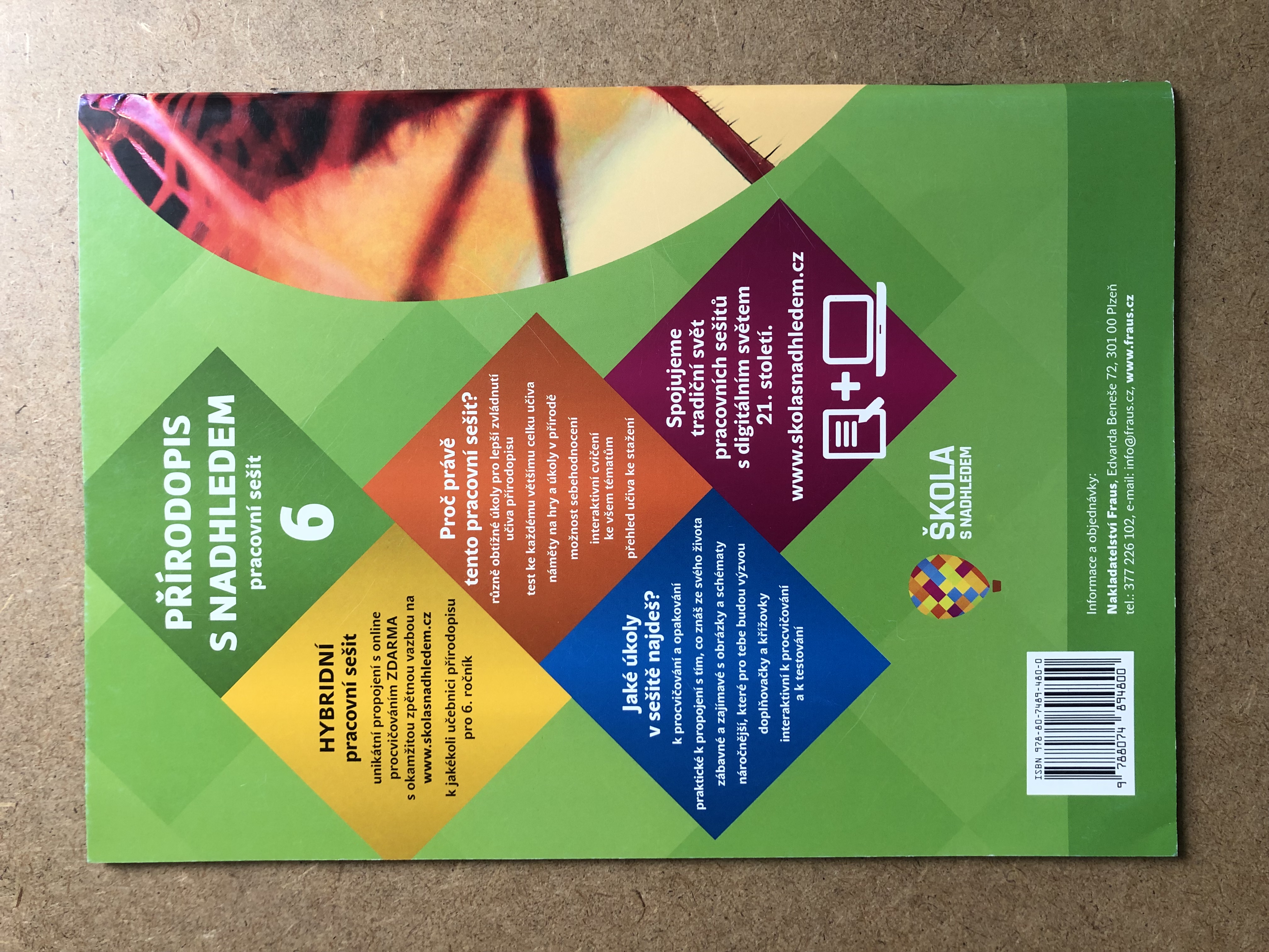 Přírodopis 6 s nadhledem - pracovní sešit
