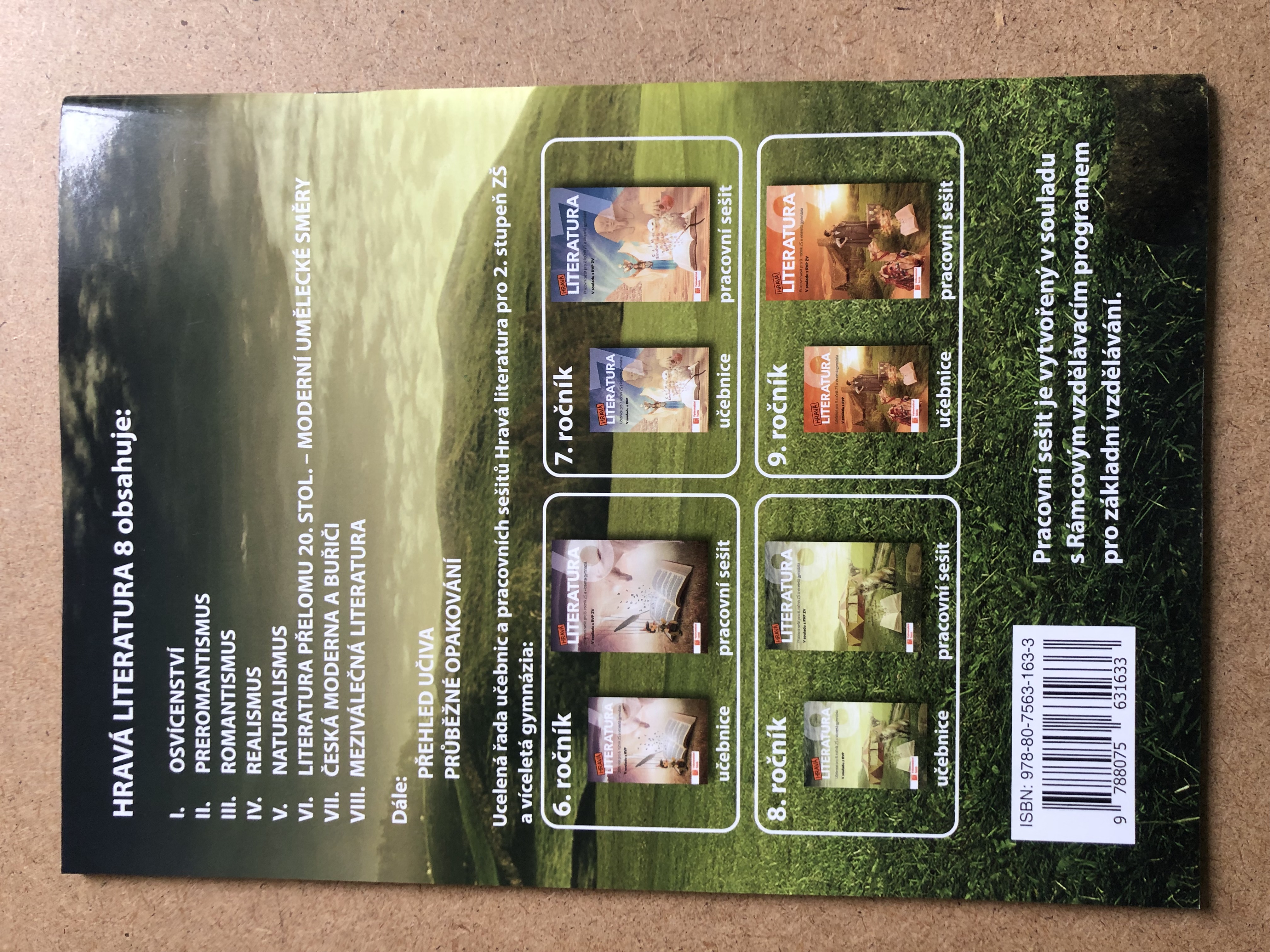 Hravá literatura 8 - pracovní sešit