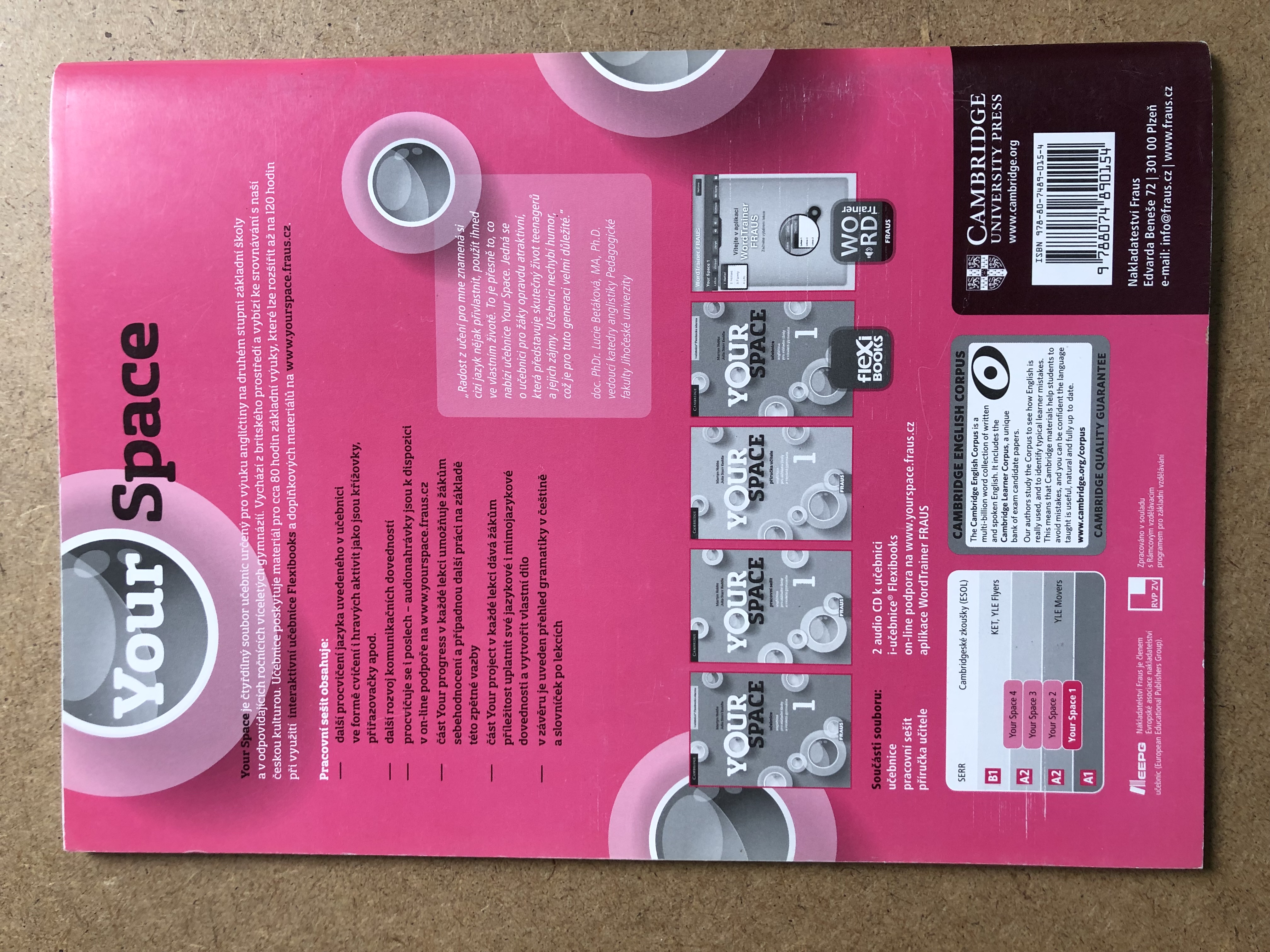 Your Space 1 - pracovní sešit
