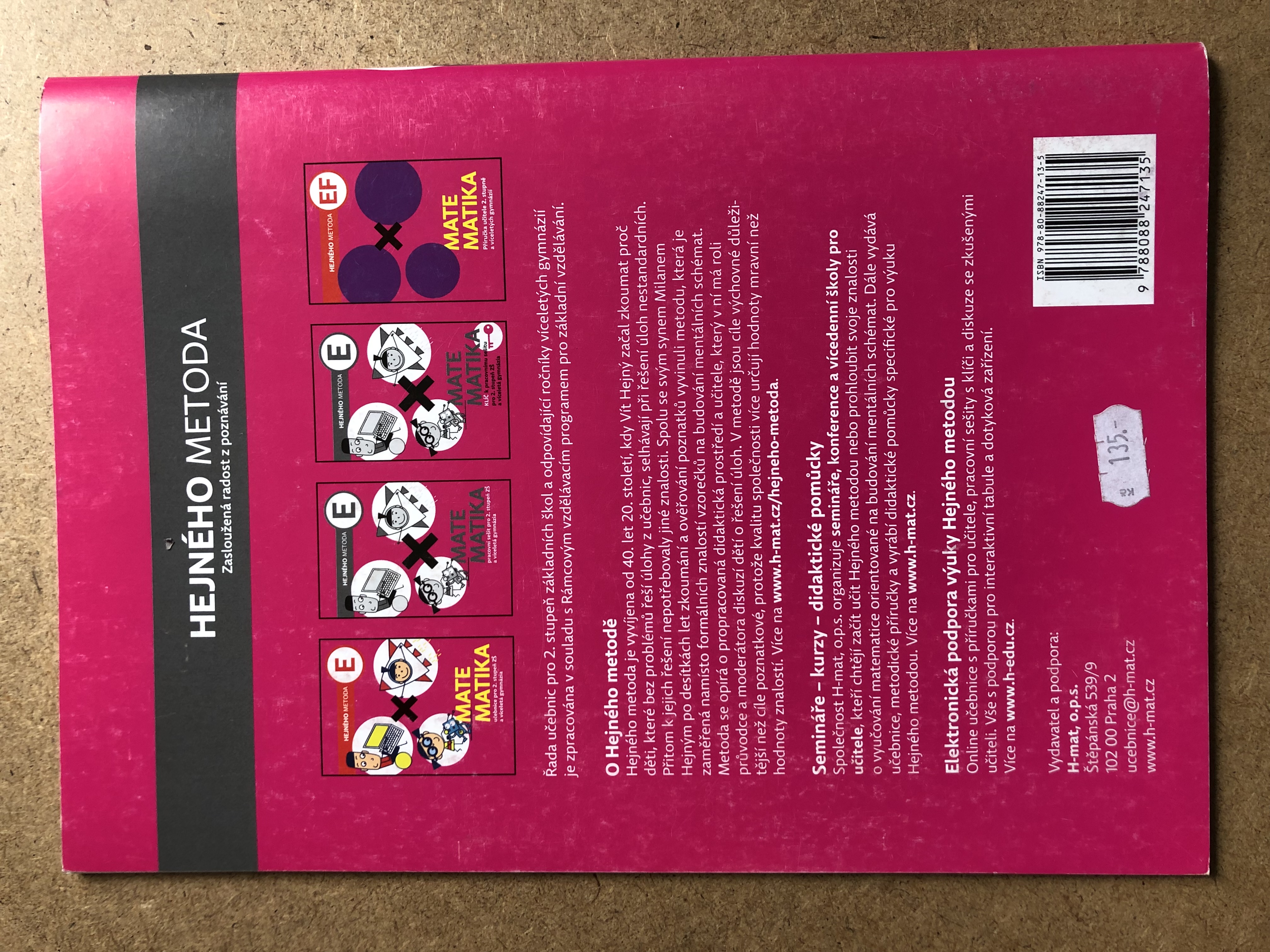 Matematika E - klíč k pracovnímu sešitu 