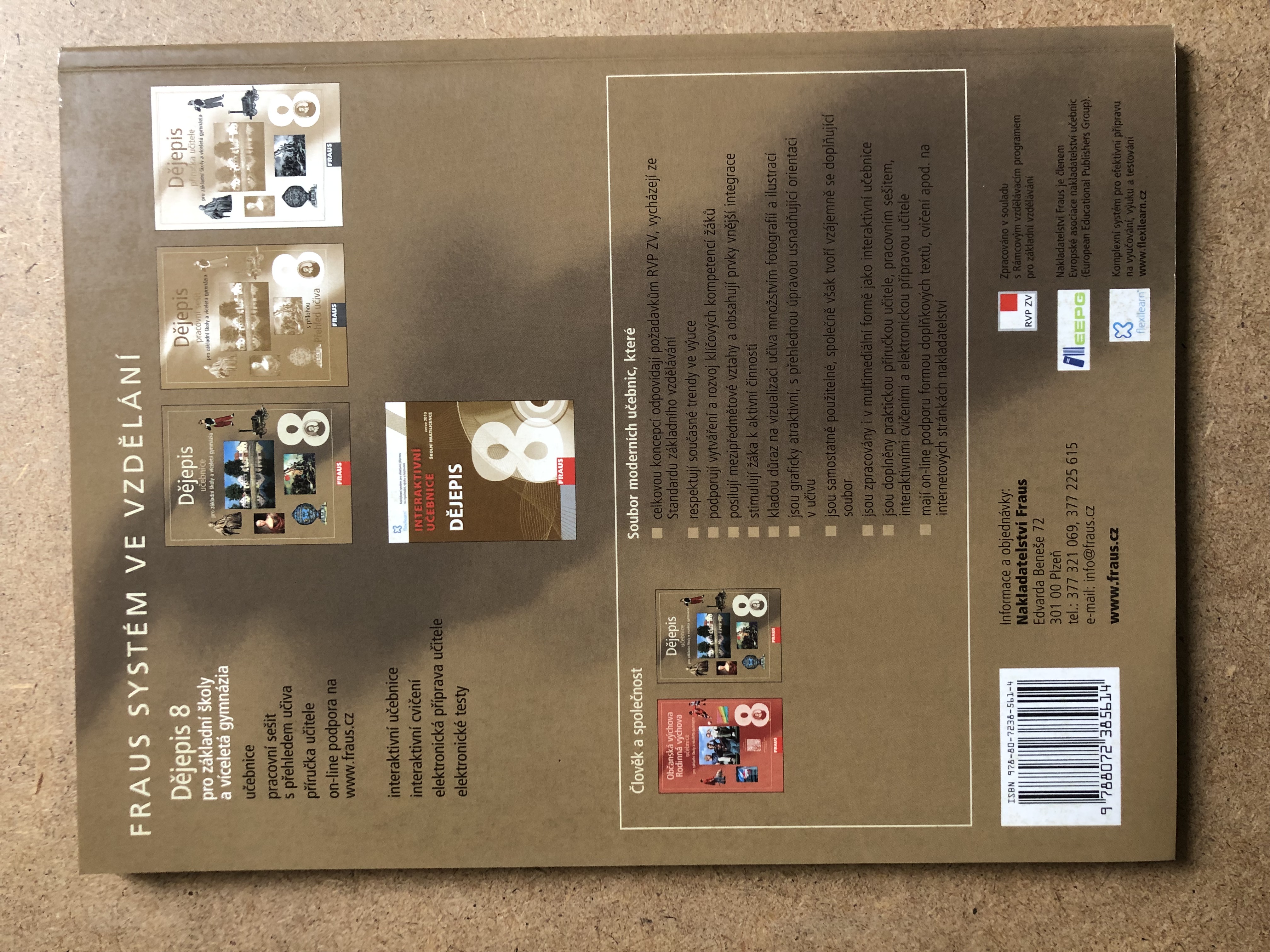 Dějepis 8 - učebnice