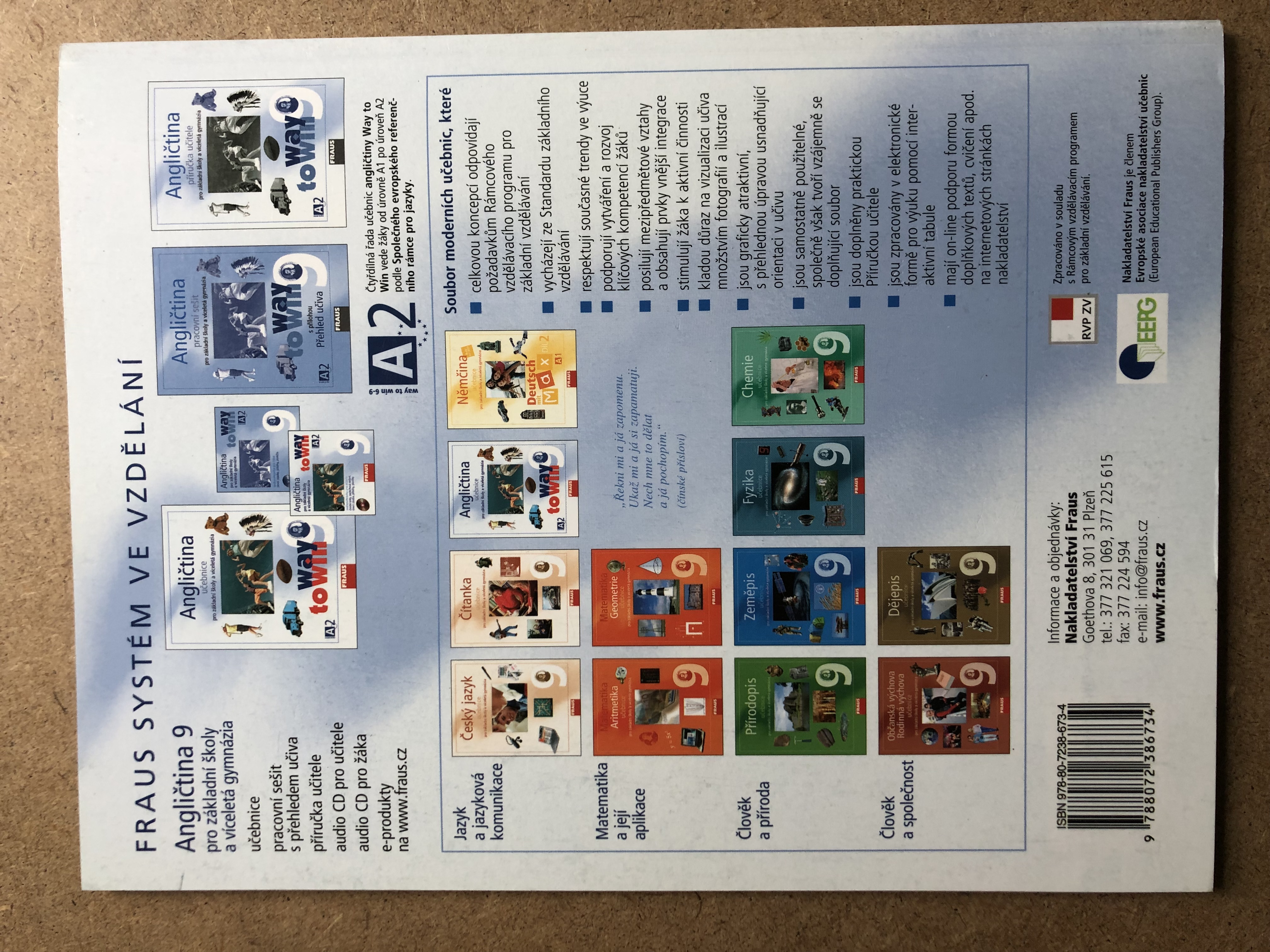 Angličtina WAY TO WIN 9 - učebnice