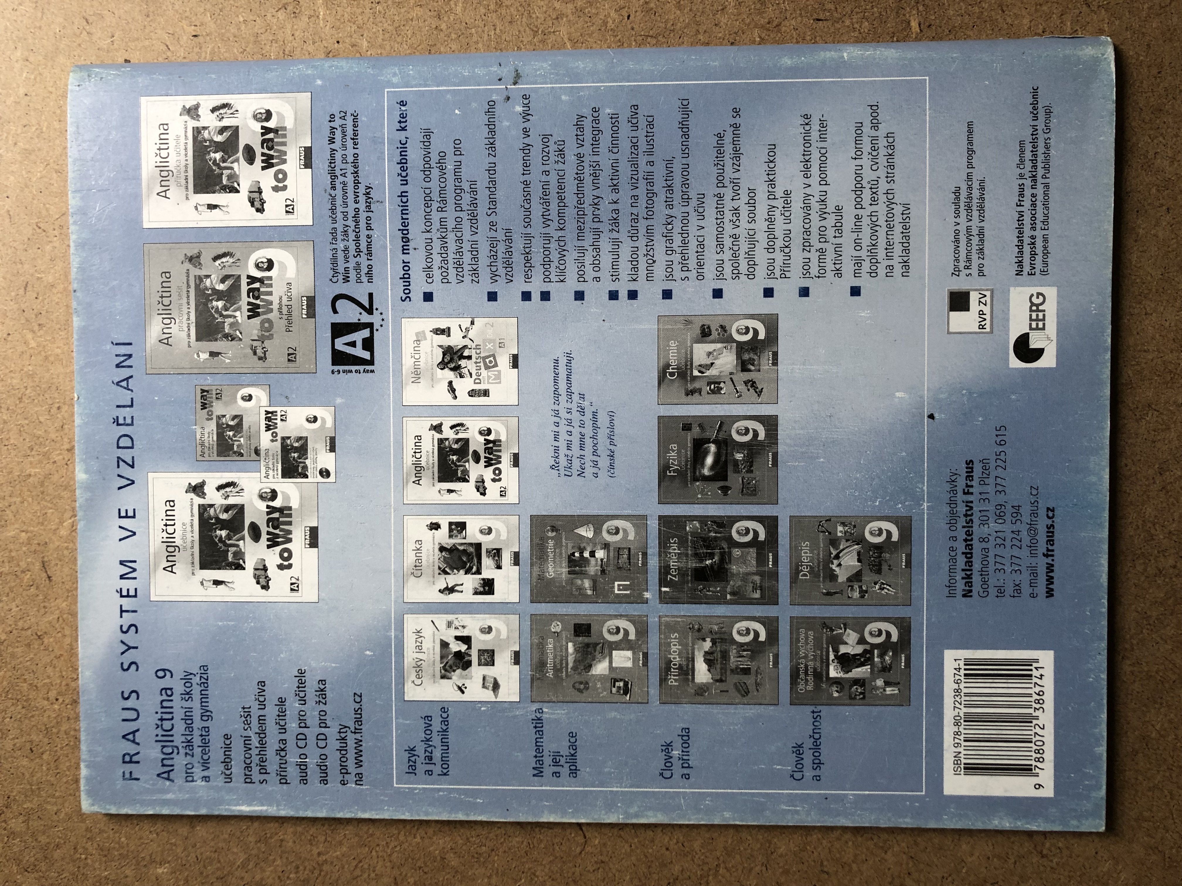 Angličtina WAY TO WIN 9 - pracovní sešit