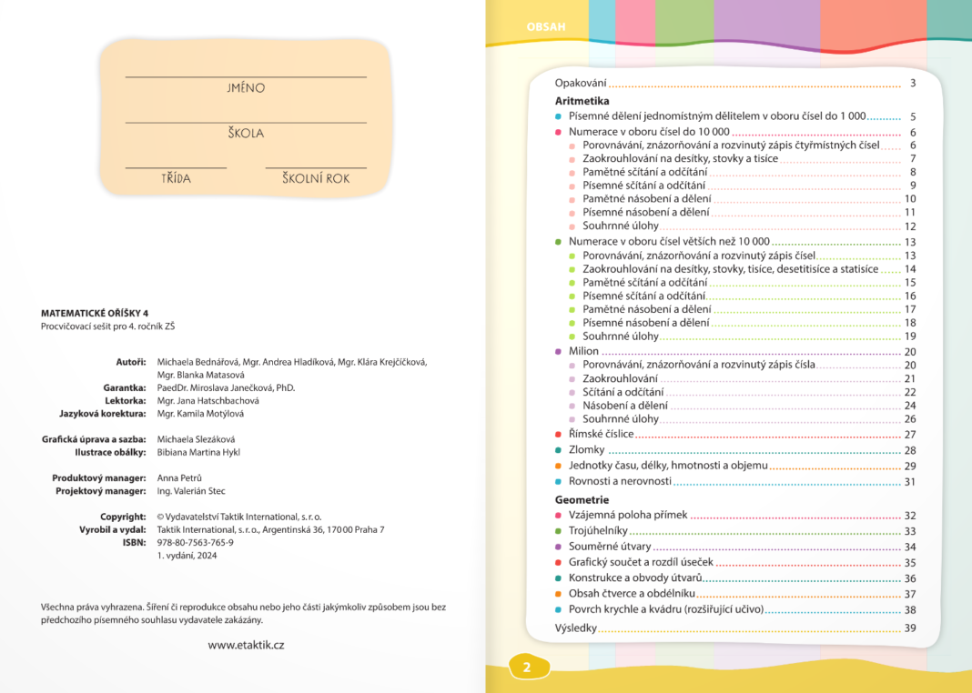 Matematické oříšky 4