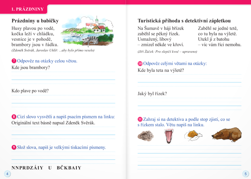 Hravá písanka pro 3. ročník - 1. díl (nová edice)
