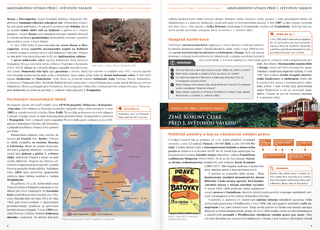 Dějepis pod lupou 3 pro SŠ a GYM - učebnice