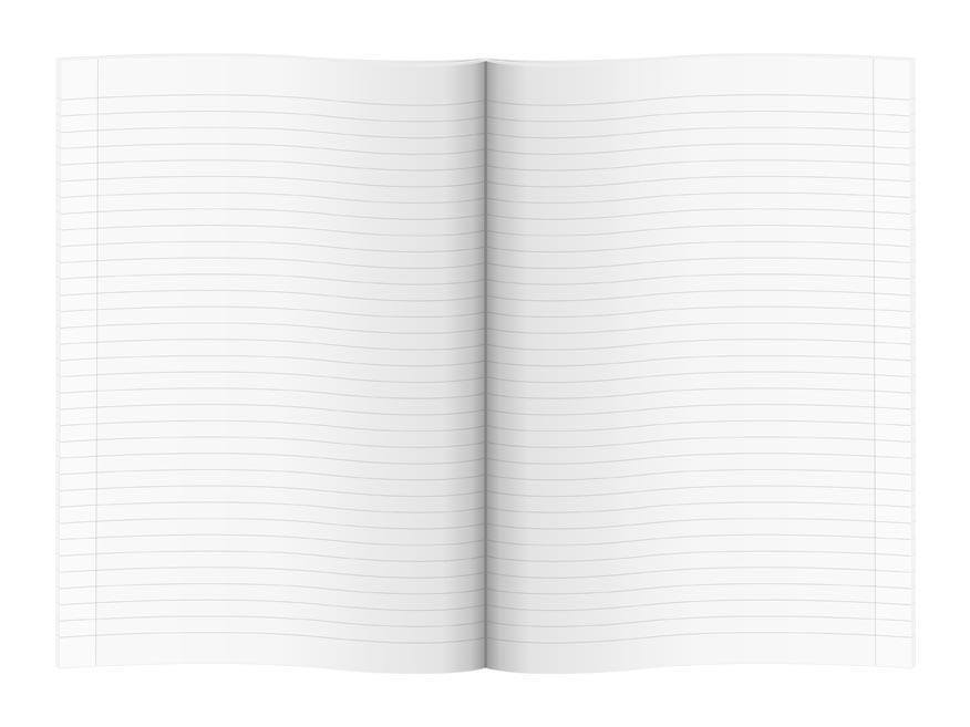 Sešit bezdřevý BASE 444 - A4 linkovaný, 40 listů, žlutý