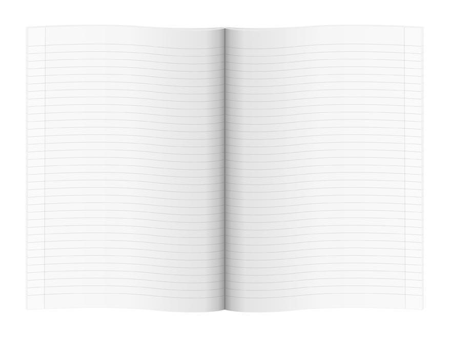 Sešit bezdřevý BASE 464 - A4 linkovaný, 60 listů, zelený