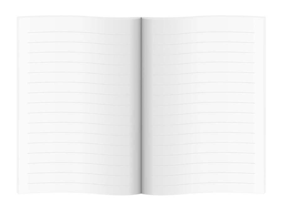 Sešit bezdřevý BASE 523 - A5 linkovaný, 20 listů, tyrkysový