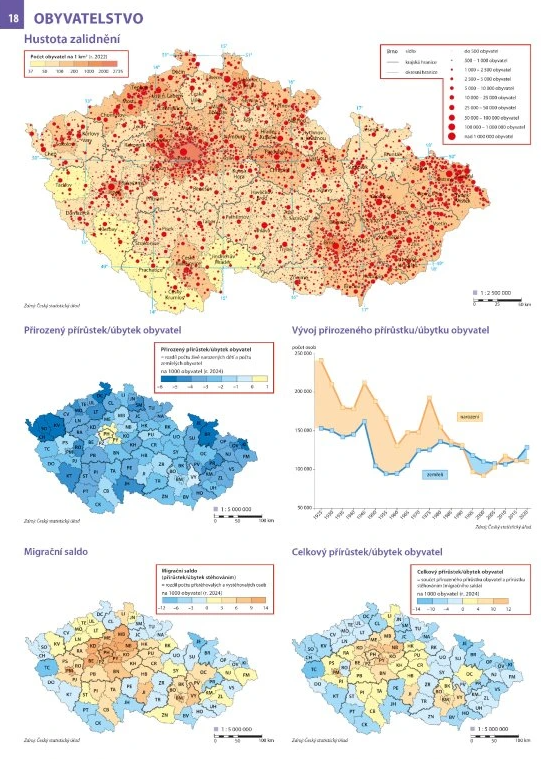 Česko - školní atlas