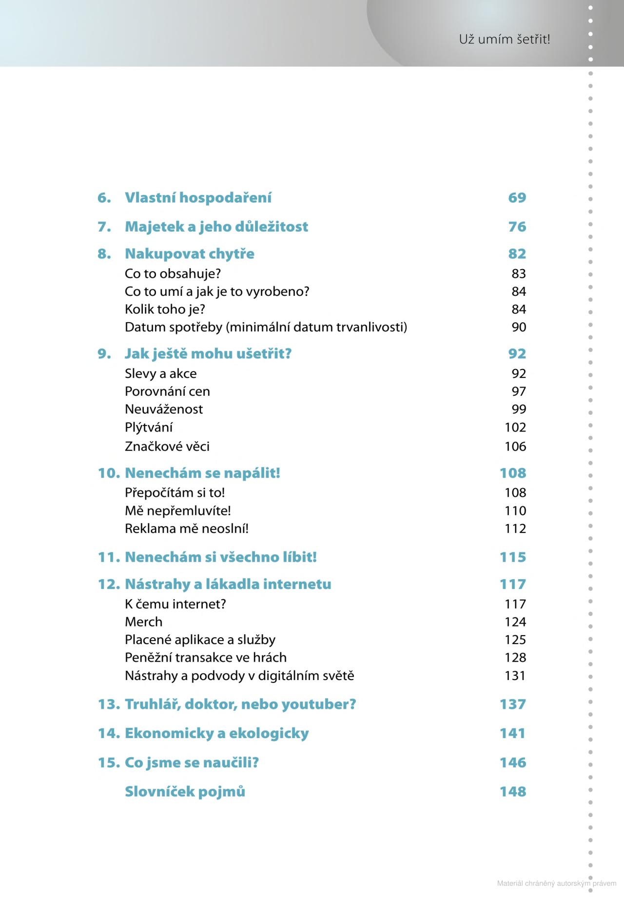 Už umím šetřit!