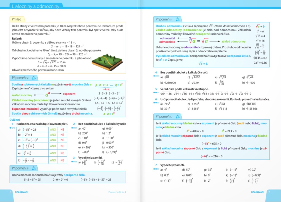 Hravá matematika 9 - učebnice 1.díl - Algebra