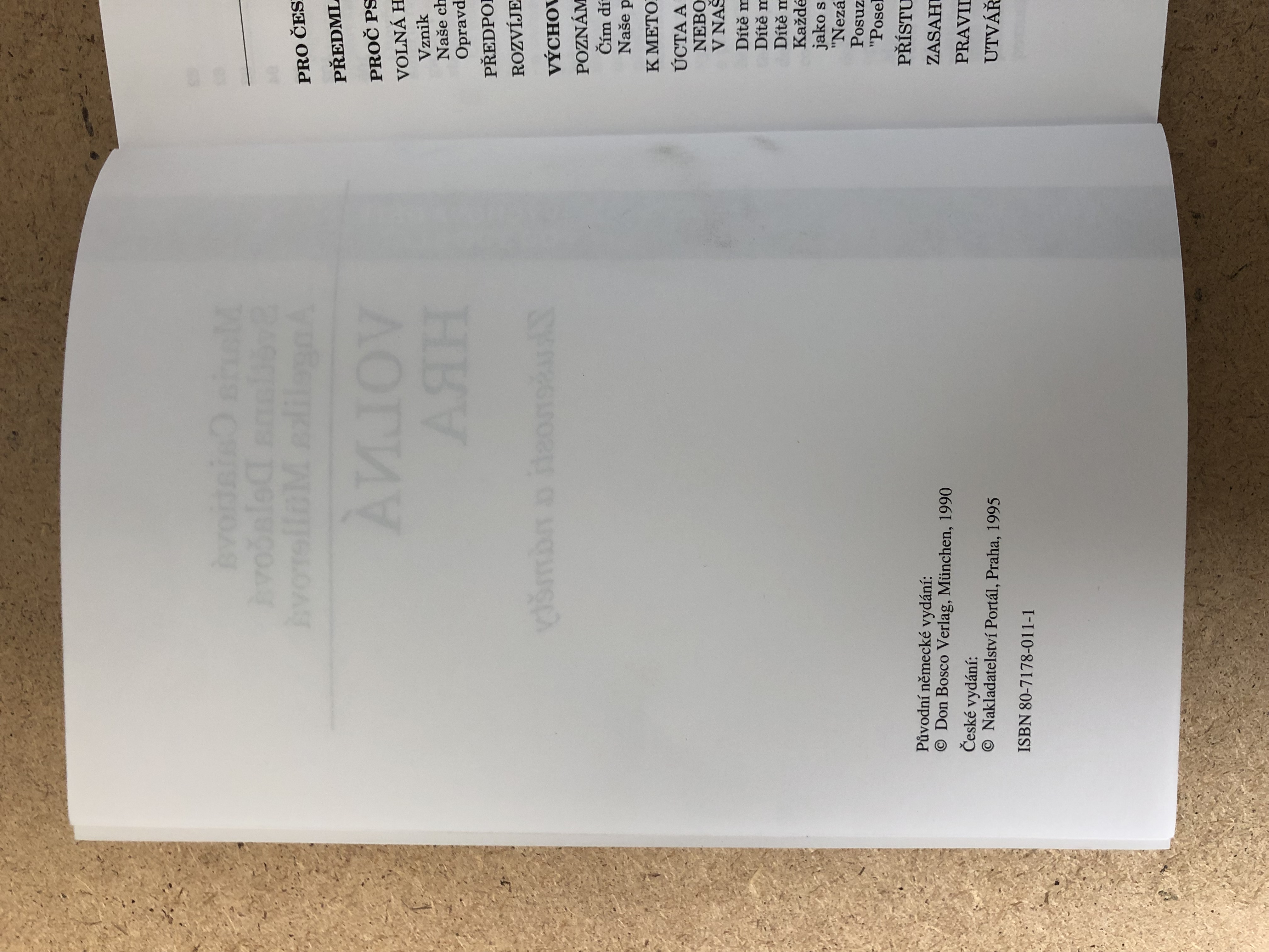 Volná hra - zkušenosti a náměty