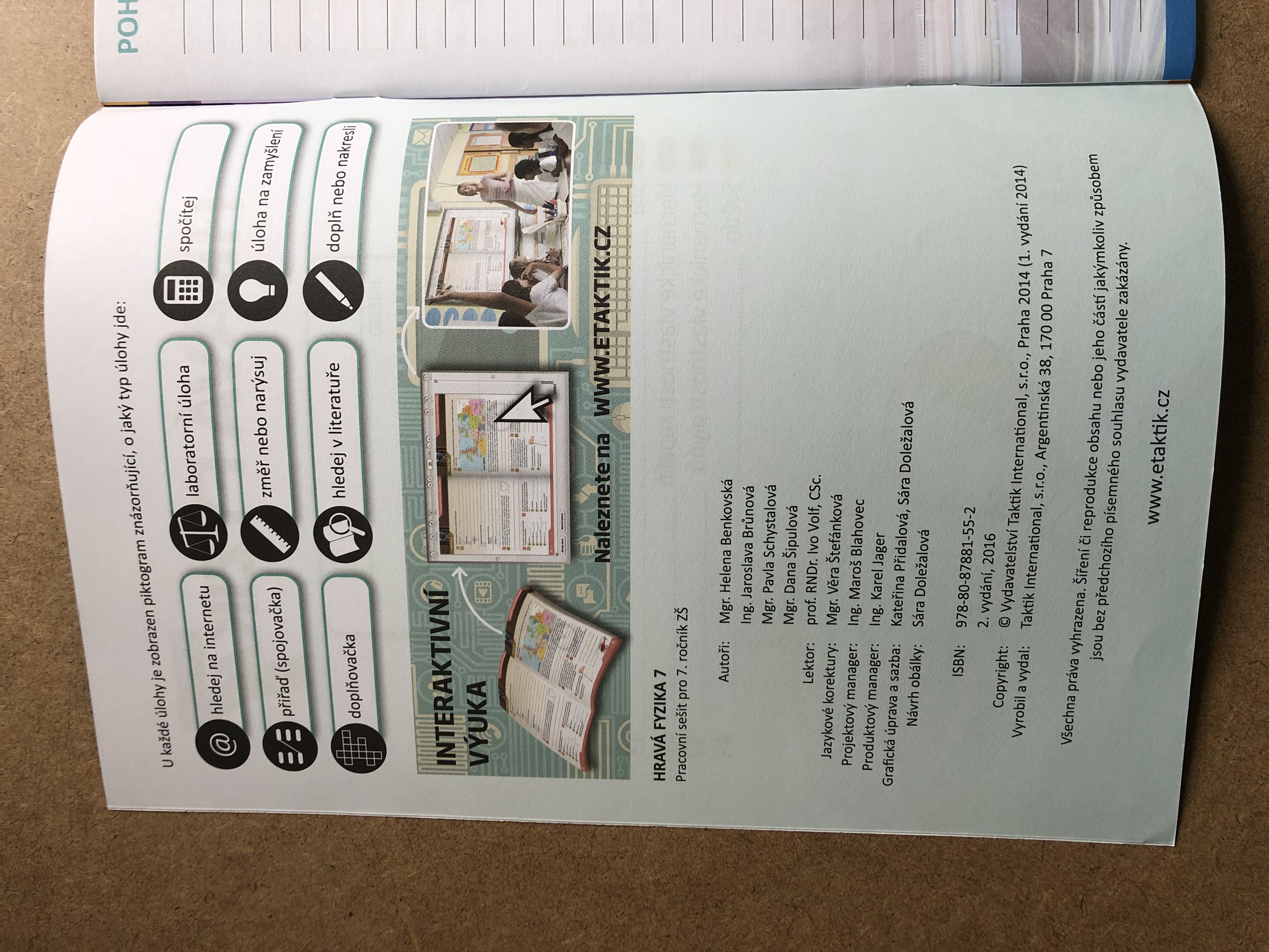 Hravá fyzika 7 - pracovní sešit