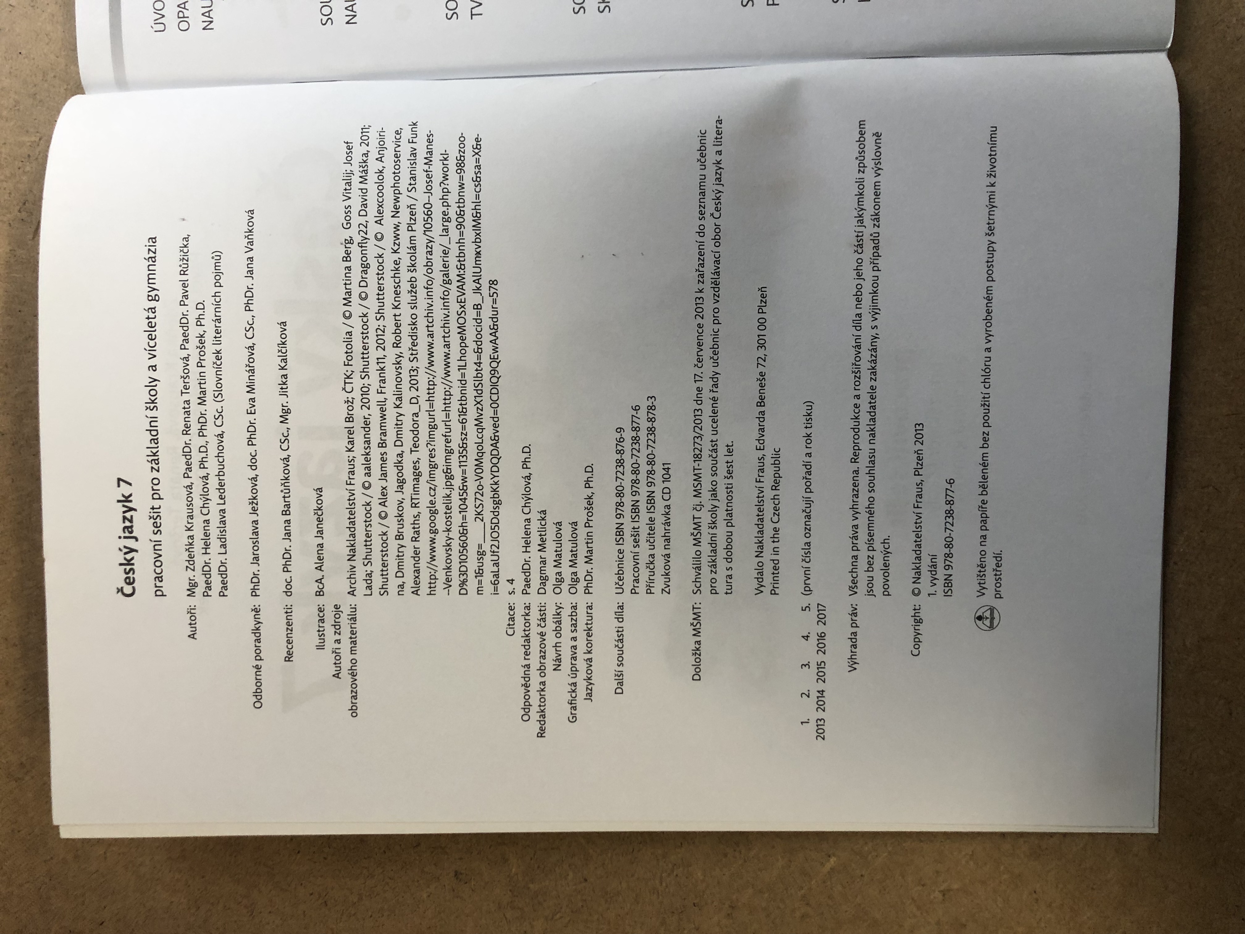Český jazyk 7 / nová generace - pracovní sešit