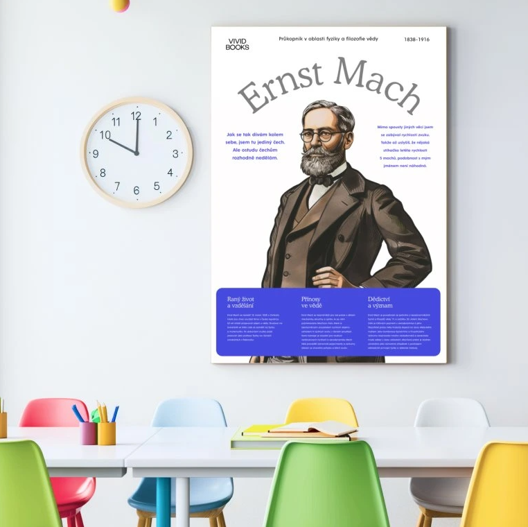 Nástěnný plakát - Ernst Mach