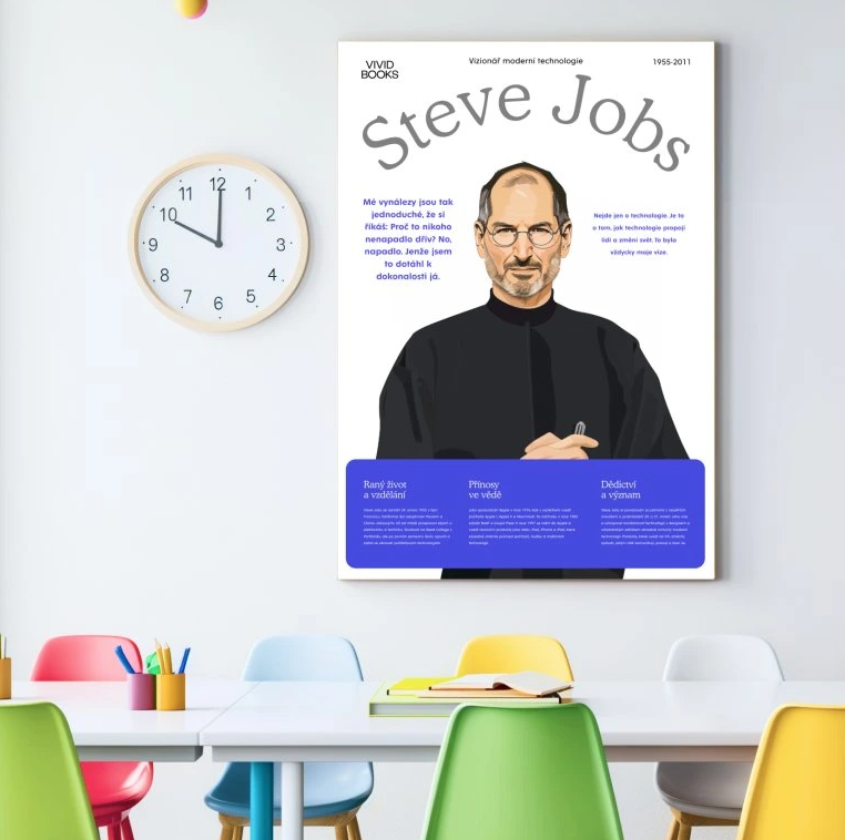Nástěnný plakát - Steve Jobs
