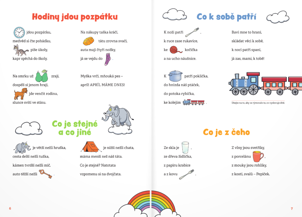 Obrázkové čtení s Mínou a Maxíkem