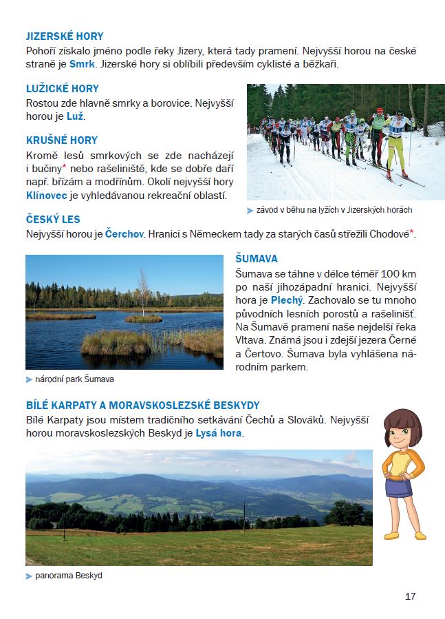 Vlastivěda 4. ročník - Naše vlast