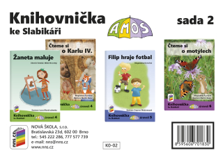 Knihovnička ke slabikáři  AMOS 2 - sada