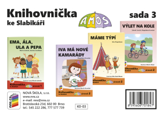 Knihovnička ke slabikáři  AMOS 3 - sada
