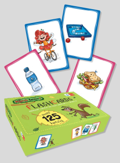 Nutty’s English 1 – flashcards v krabičce