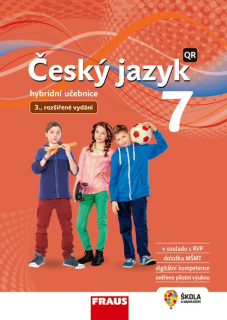 Český jazyk pro 7. ročník (nová generace) - hybridní učebnice 3. vydání