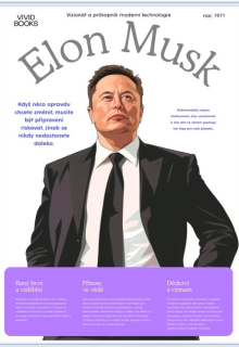 Nástěnný plakát - Elon Musk