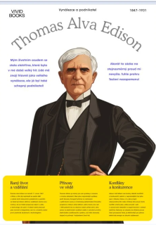 Nástěnný plakát - Thomas Alva Edison