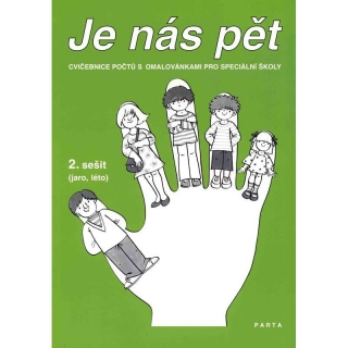 Je nás pět 2 - cvičebnice počtů - Parta