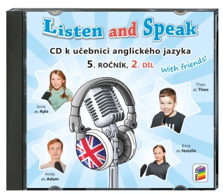 Listen and Speak With friends 5. ročník, 2. díl - CD