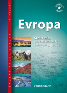 Školní atlas - Evropa