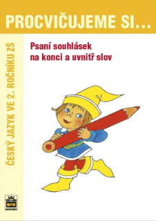 Procvičujeme si psaní souhlásek na konci a uvnitř slov pro 2. ročník ZŠ