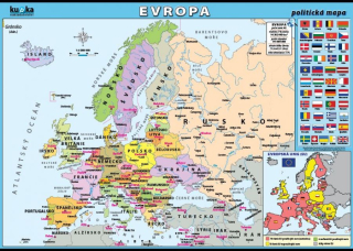 Evropa - politická mapa XL - Kupka