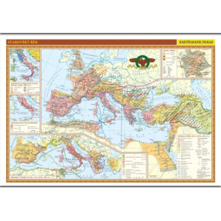 Nástěnná mapa Starověký Řím